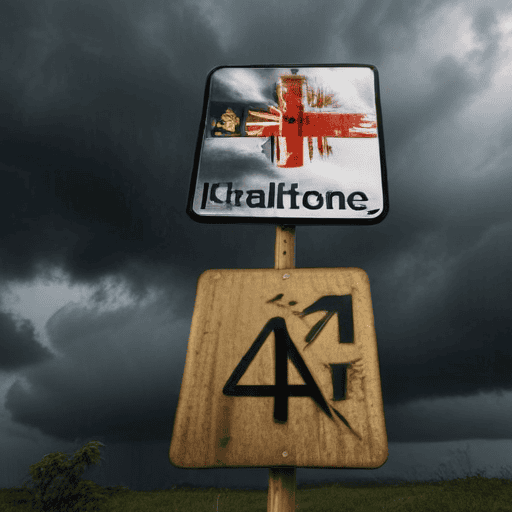 Illustration of Heavy rain warning across the country