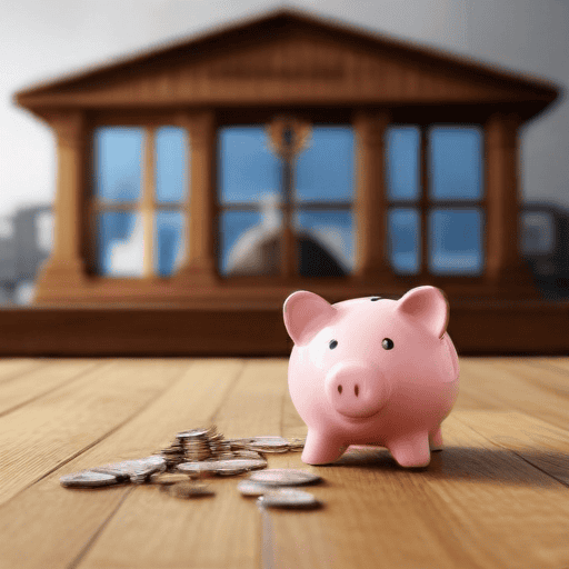 Illustration of Nearly 1/4 of budget servicing debt