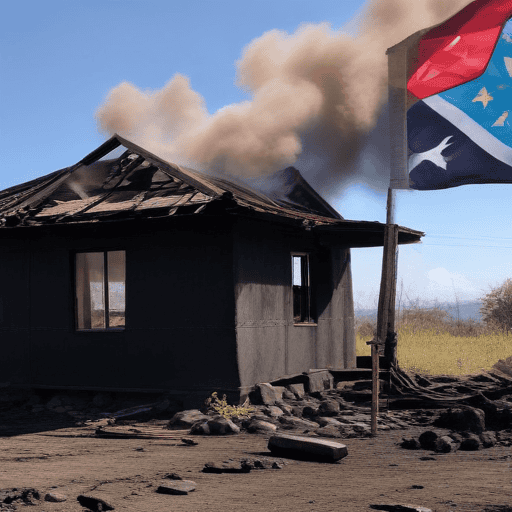 Illustration of North’s First Home Fire