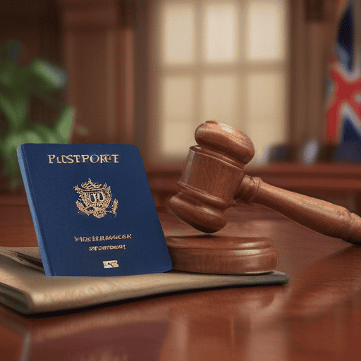 Illustration of O’Connor pleads not guilty, Whippy travel and stop departure temporarily lifted