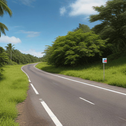 Illustration of PM in North to review proposed road upgrades