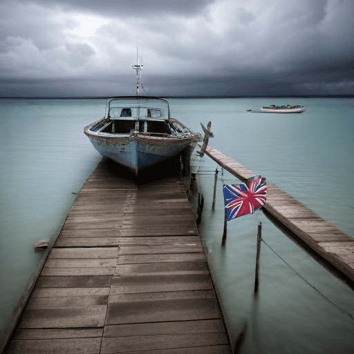 Illustration of Passengers left stranded overnight at Narayan Jetty
