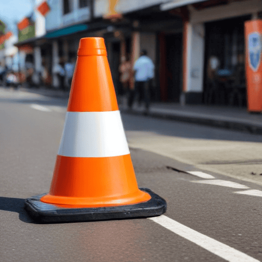 Illustration of Police beef up presence along Martintar strip