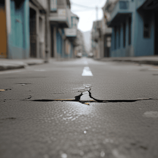 Illustration of Port Vila faces potential exodus, after devastating earthquake