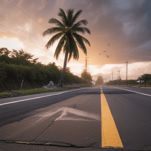 Illustration of Port Vila faces potential exodus, after devastating earthquake