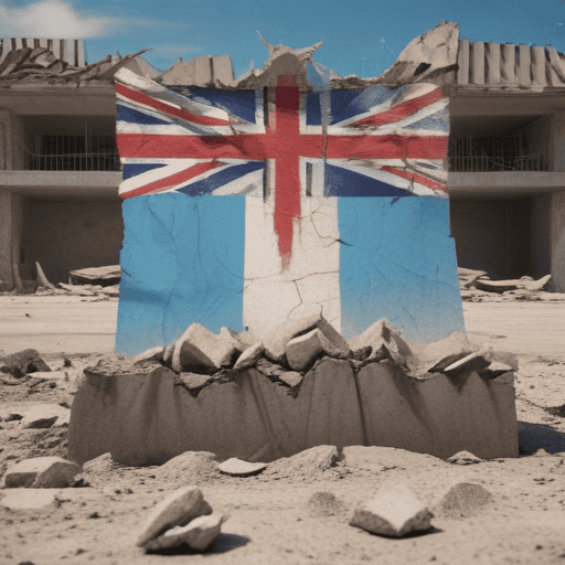 Illustration of Port Vila faces potential exodus, after devastating earthquake