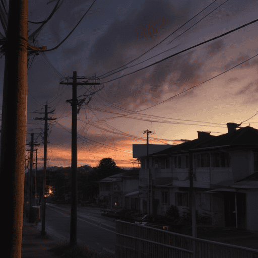 Illustration of Power disruption in parts of Suva