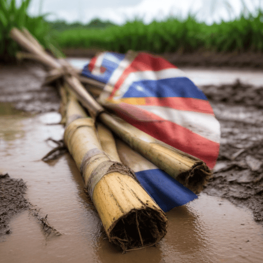 Illustration of SRIF Evaluates Flood Impacts on Sugarcane