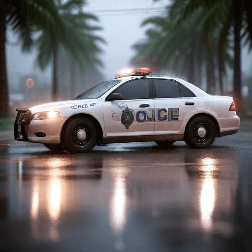 Illustration of Splashing water on vehicles and drivers is a crime