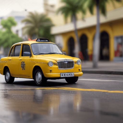 Illustration of Suva Taxi Operators aid Police in arrest of car thief