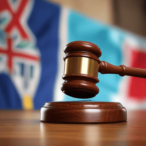 Illustration of Tribunal Clears DPP Christopher Pryde of Misbehaviour Allegations