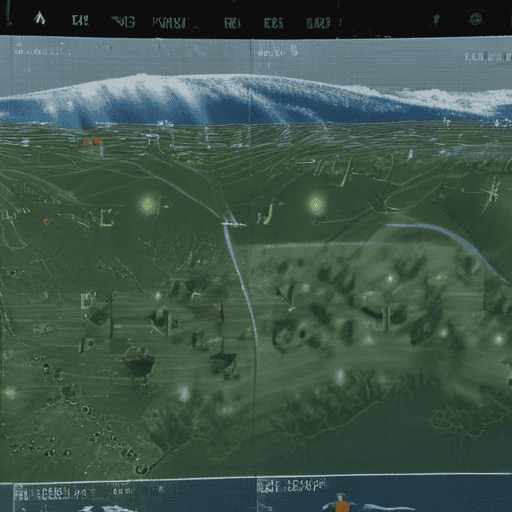 Illustration of Tropical Disturbance 04F now being monitored by Fiji Met