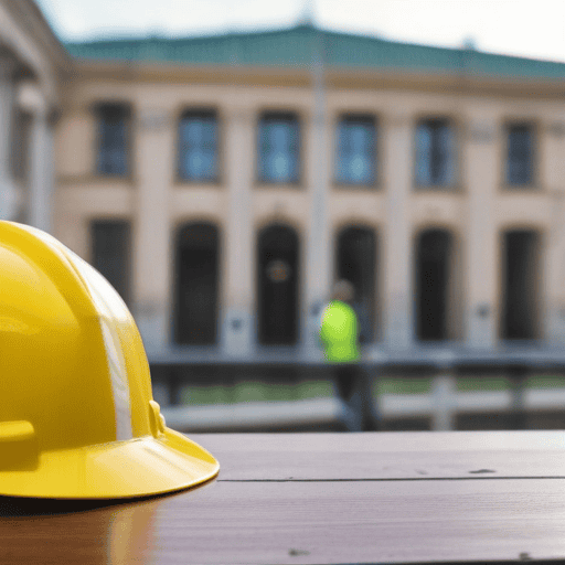 Asbestos Alert: Safety Measures in Action at Government Building