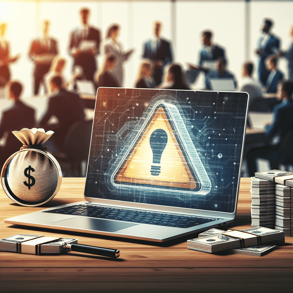 Illustration of COMPOL urges vigilance amid rising scams