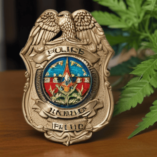 Illustration of Cop to front court over drug possession