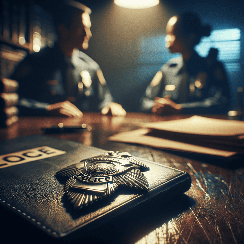 Illustration of Dirty cops!