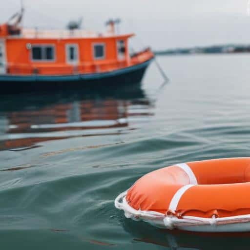 Emergency Aboard Fishing Vessel: Crew Evacuated Amidst Harbour Blaze