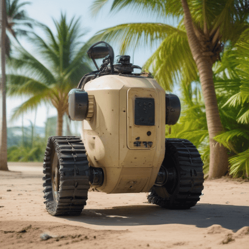 Fiji Military receive bomb disposal equipment and vehicles from USA