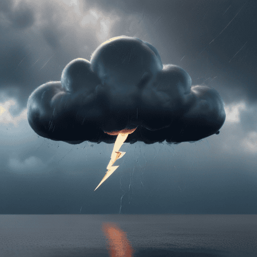 Illustration of Fiji Weather Forecast: Cloudy with Showers and Thunderstorms Expected Today