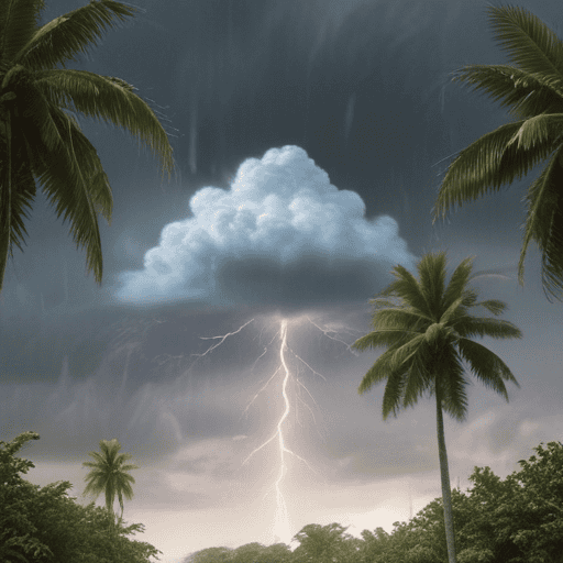 Fiji Weather Forecast: Showers and Thunderstorms Expected with Hot and Humid Conditions