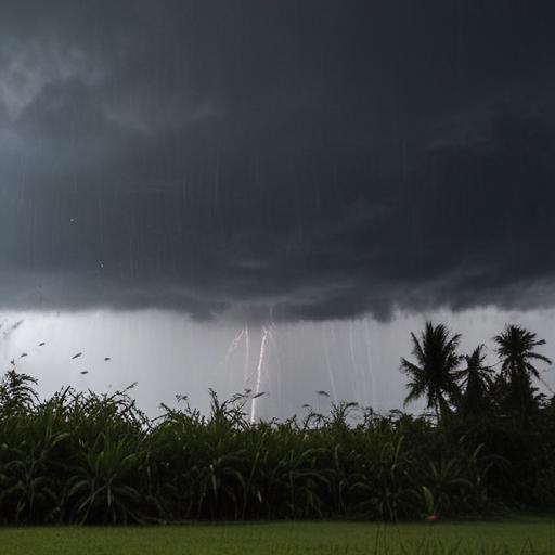 Fiji Weather Update: Occasional Rain and Thunderstorms with Flash Flood Risk Across Regions