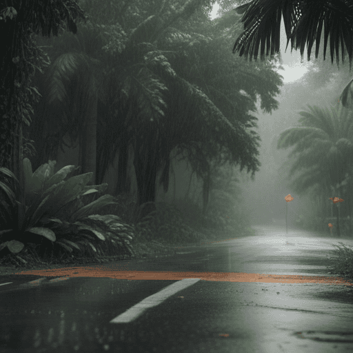 Friday 31/01 – whole of country under heavy rain warning once again