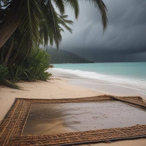 Heavy Rain Alert for Fiji: Severe Weather Forecast for Yasawa, Mamanuca, Viti Levu, and Kadavu