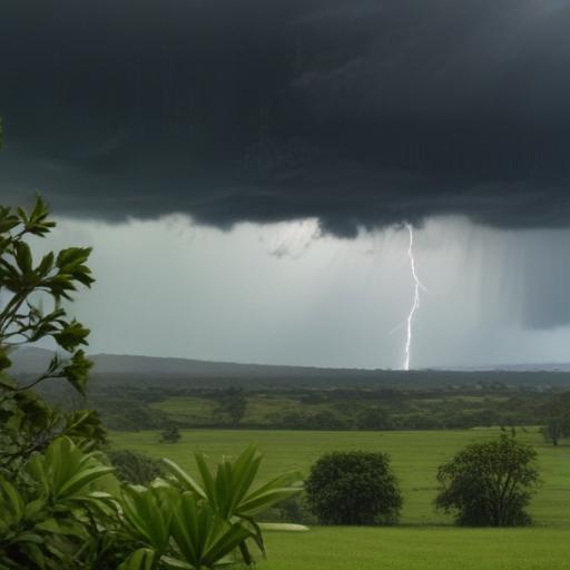 Heavy Rain Warning Across Fiji: Torrential Downpours and Thunderstorms Expected