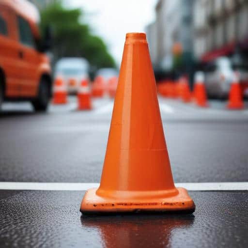 Man Spotted Lying in Busy Street Sparks Viral Reaction and Debate on Safety