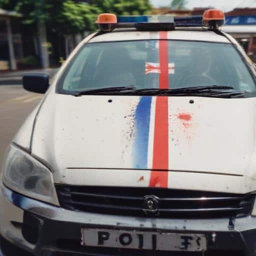 Police Vehicle Stoned: Community Urged to Stand Together Against Violence