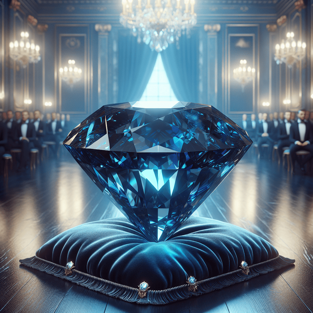 "Record-Breaking Blue: Sotheby’s Unveils $20 Million Mediterranean Diamond"