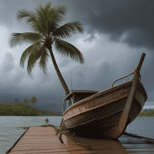 Severe Thunderstorm Warning: Heavy Rainfall and Flash Flood Risks across Fiji Until January 24, 2025