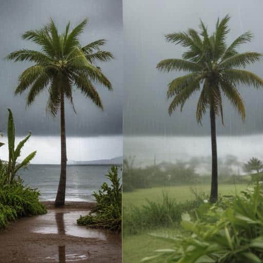 Severe Thunderstorms and Heavy Rain Forecast for Fiji: March 2025 Update