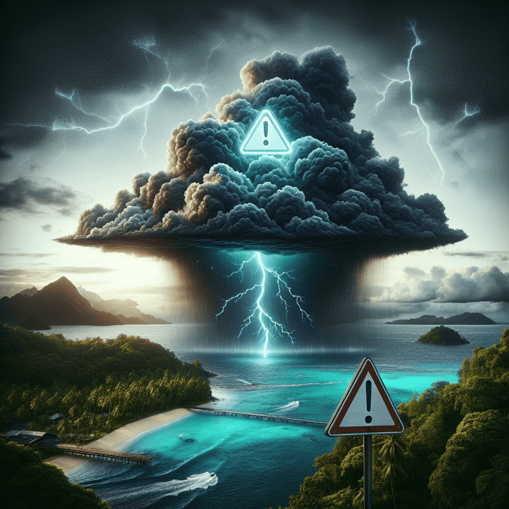 Severe Weather Alert: Heavy Rain and Thunderstorms Forecasted for Fiji, Potential Flash Flooding Expected