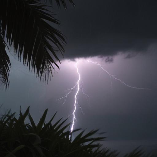 Severe Weather Alert: Heavy Rain and Thunderstorms Warning for Fiji on April 17, 2025