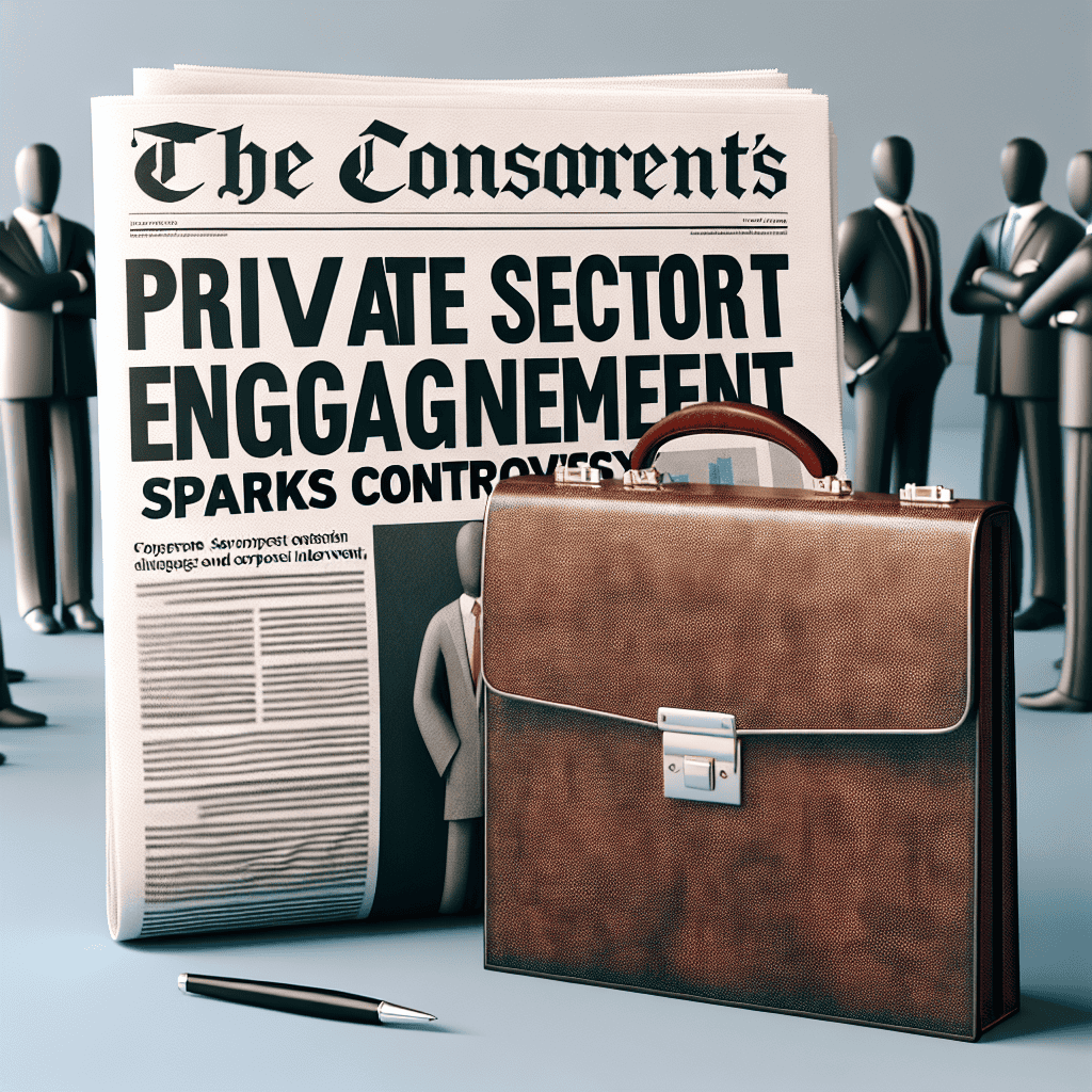 Illustration of Singh: Private sector not in the dark