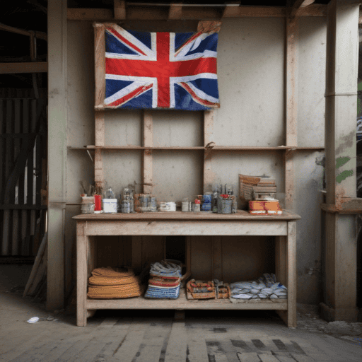 Illustration of Vendors without stalls