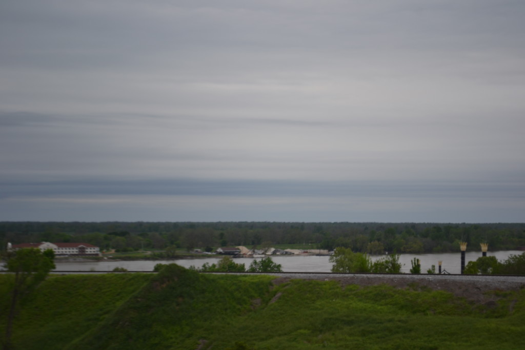 View of the Mississippi River from Natchez