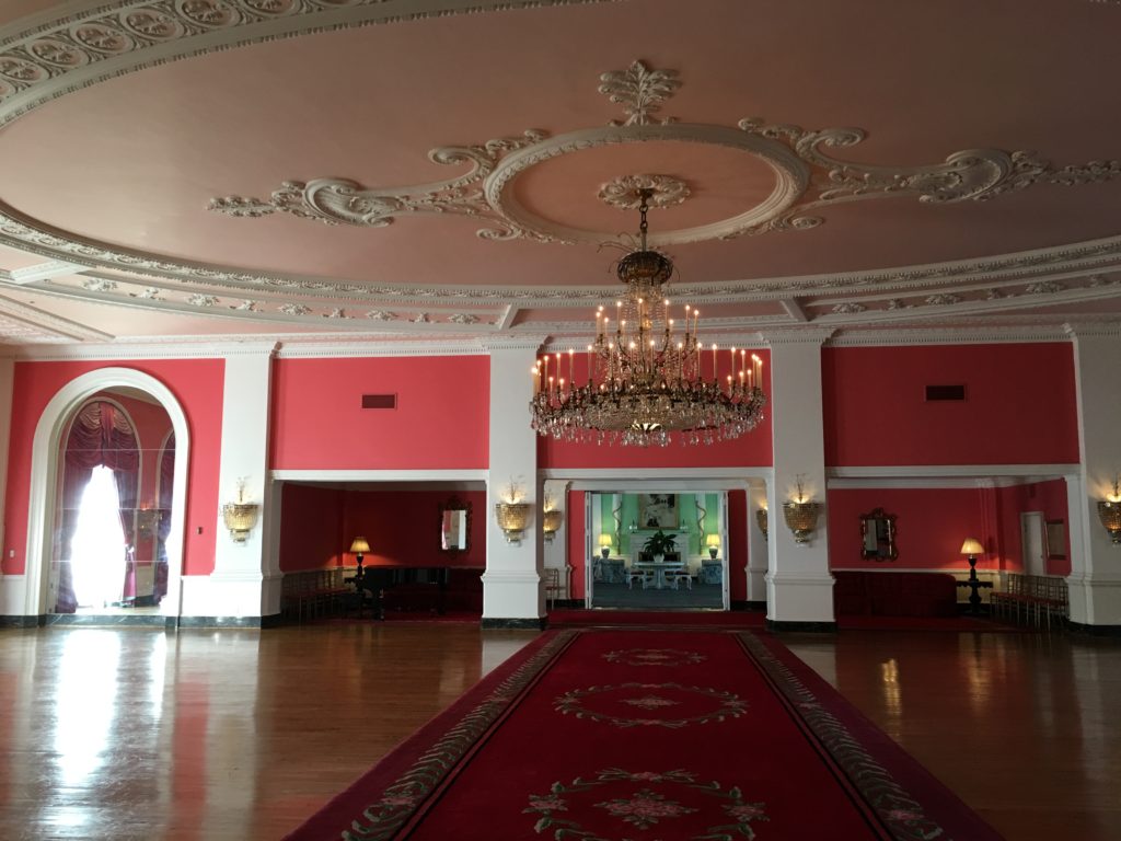 The ballroom