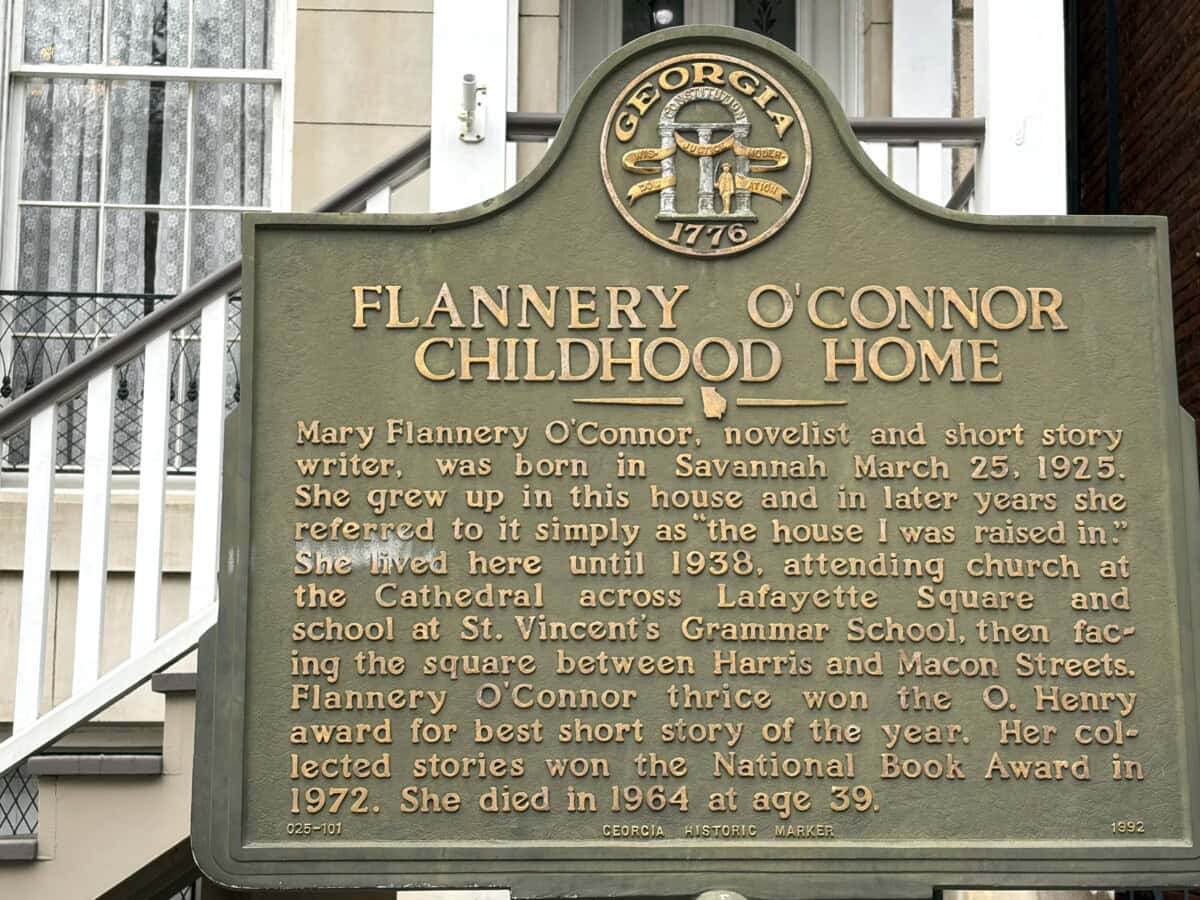 Read more about the article Flannery O’Connor Childhood Home – Savannah, GA