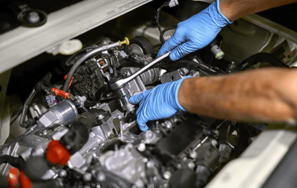 Professional engine diagnostics and repair by expert technicians at First Class Car Care Repair.