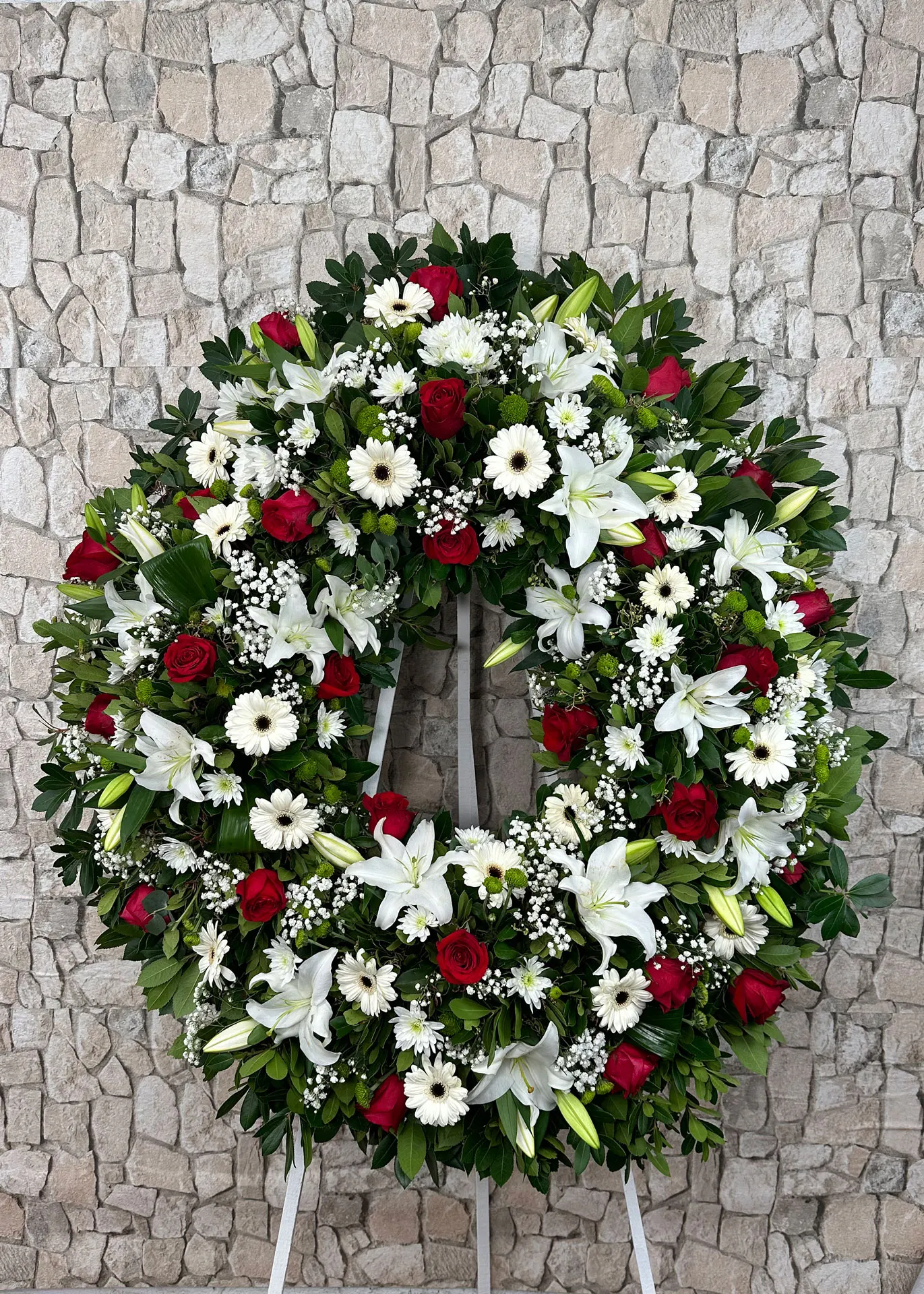 Corona de flores Manzanilla