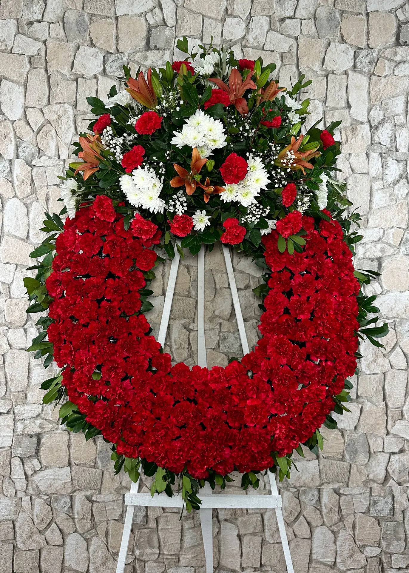 Corona de flores Siles