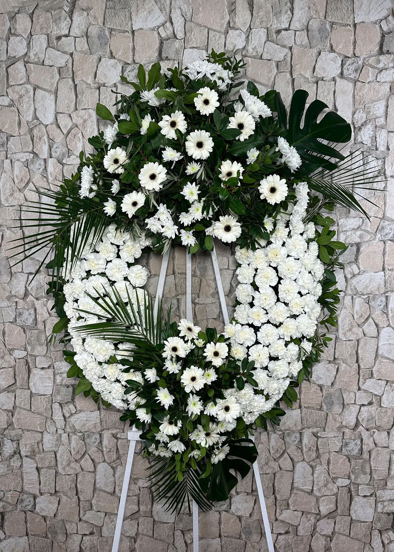 Corona de flores Valdelarco