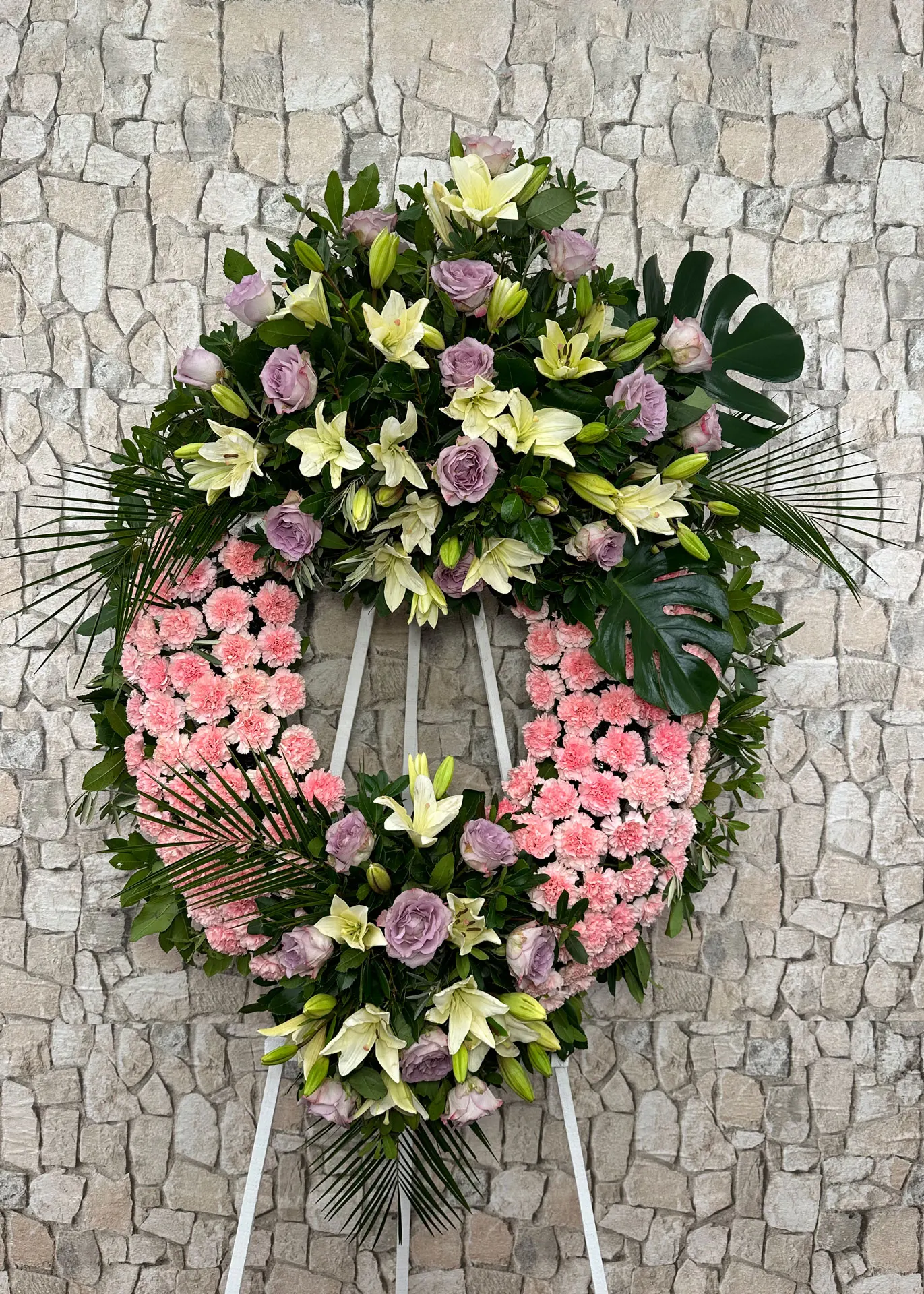 Corona de flores Agrón