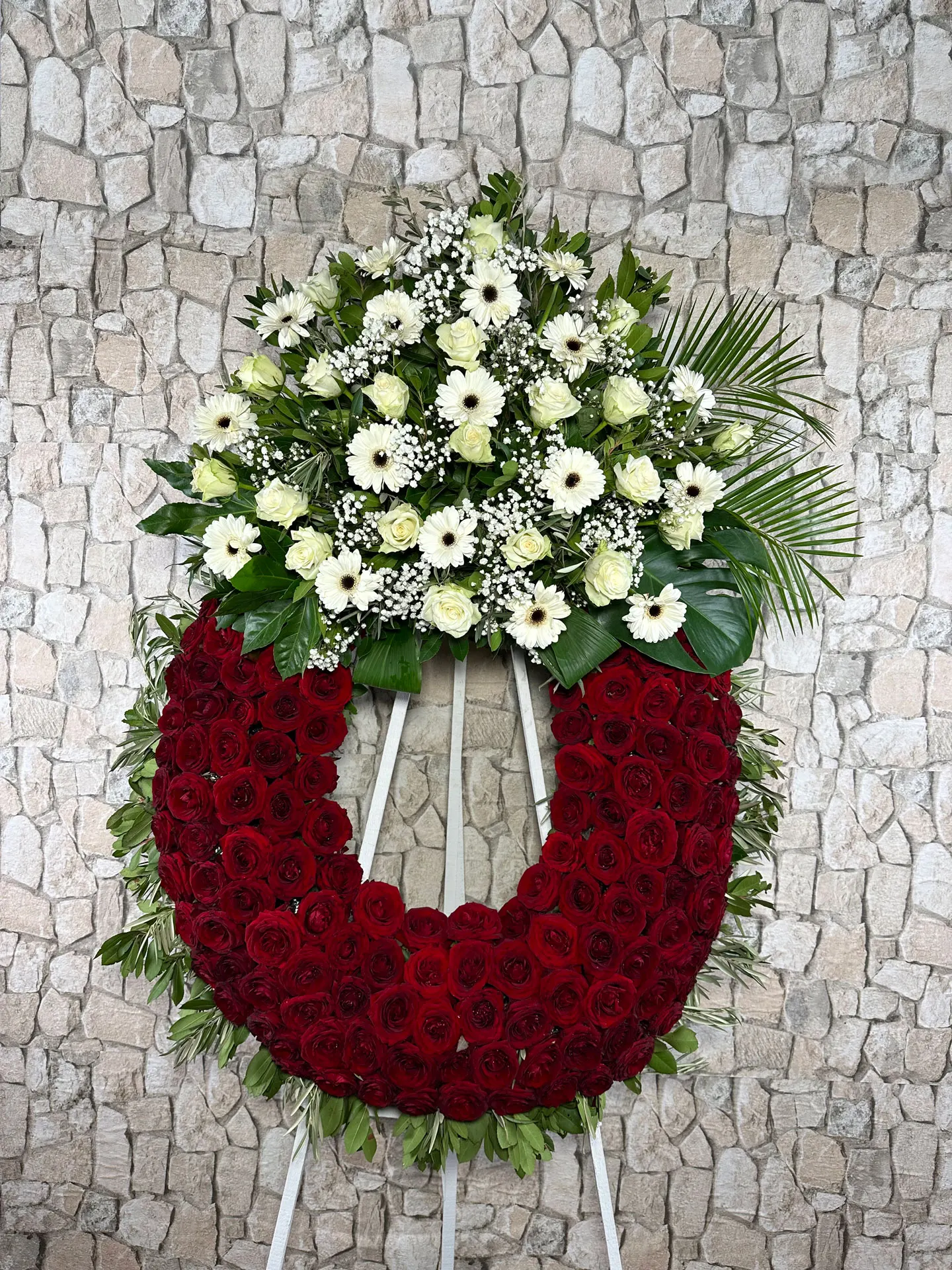 Corona fúnebre Ohanes