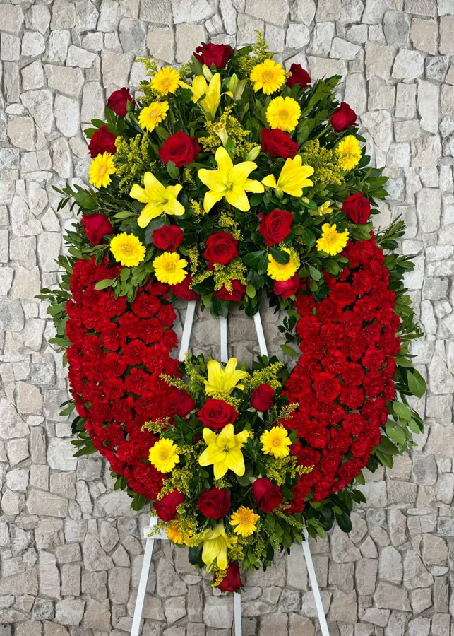 Corona funeraria Llanes