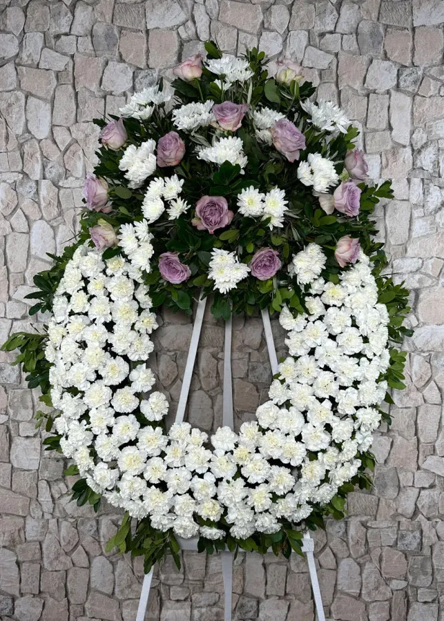 Corona de flores Gallardo