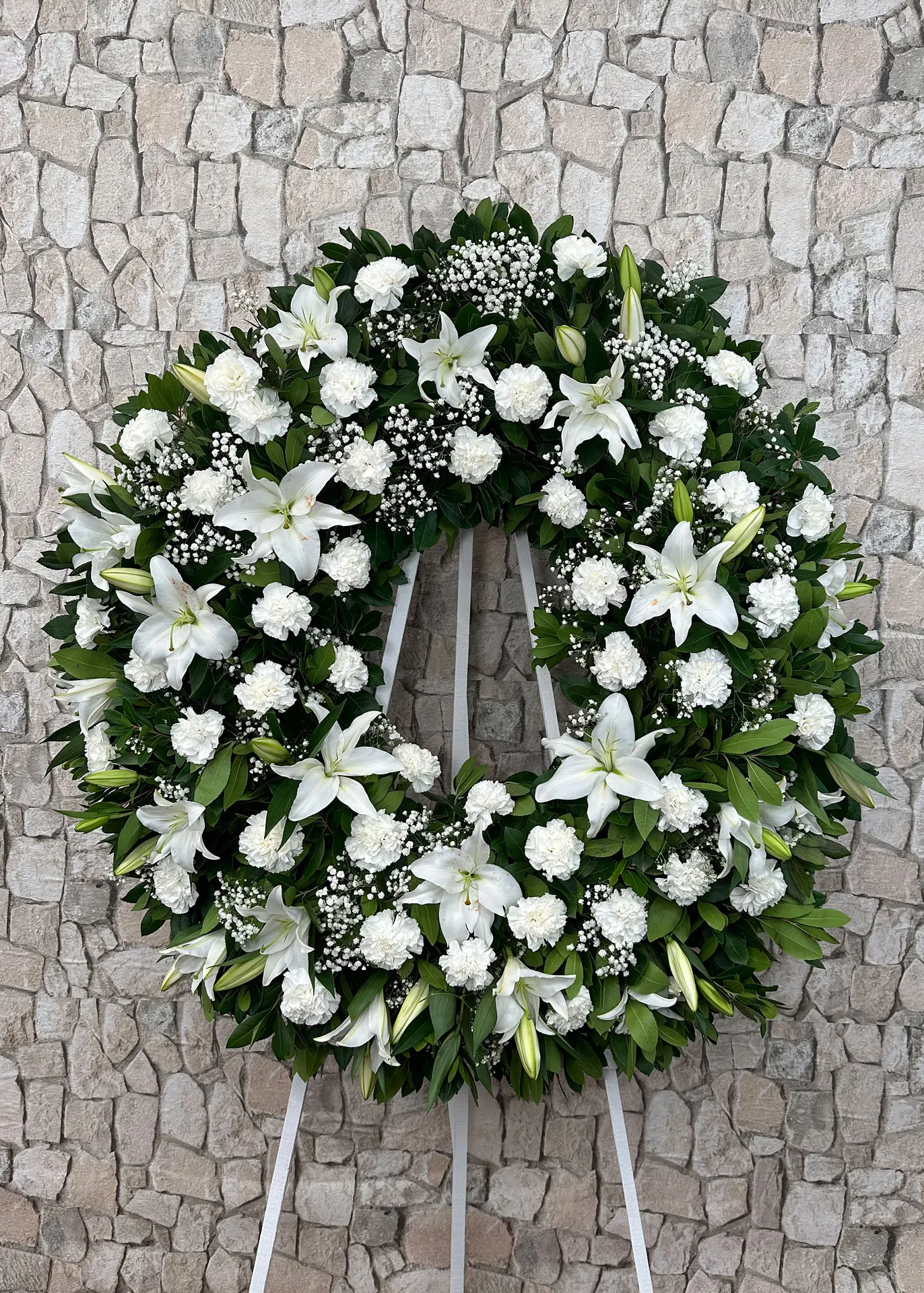 Corona de flores La Gavia