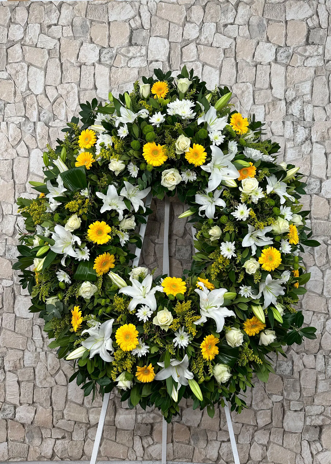 Corona de flores Mediano